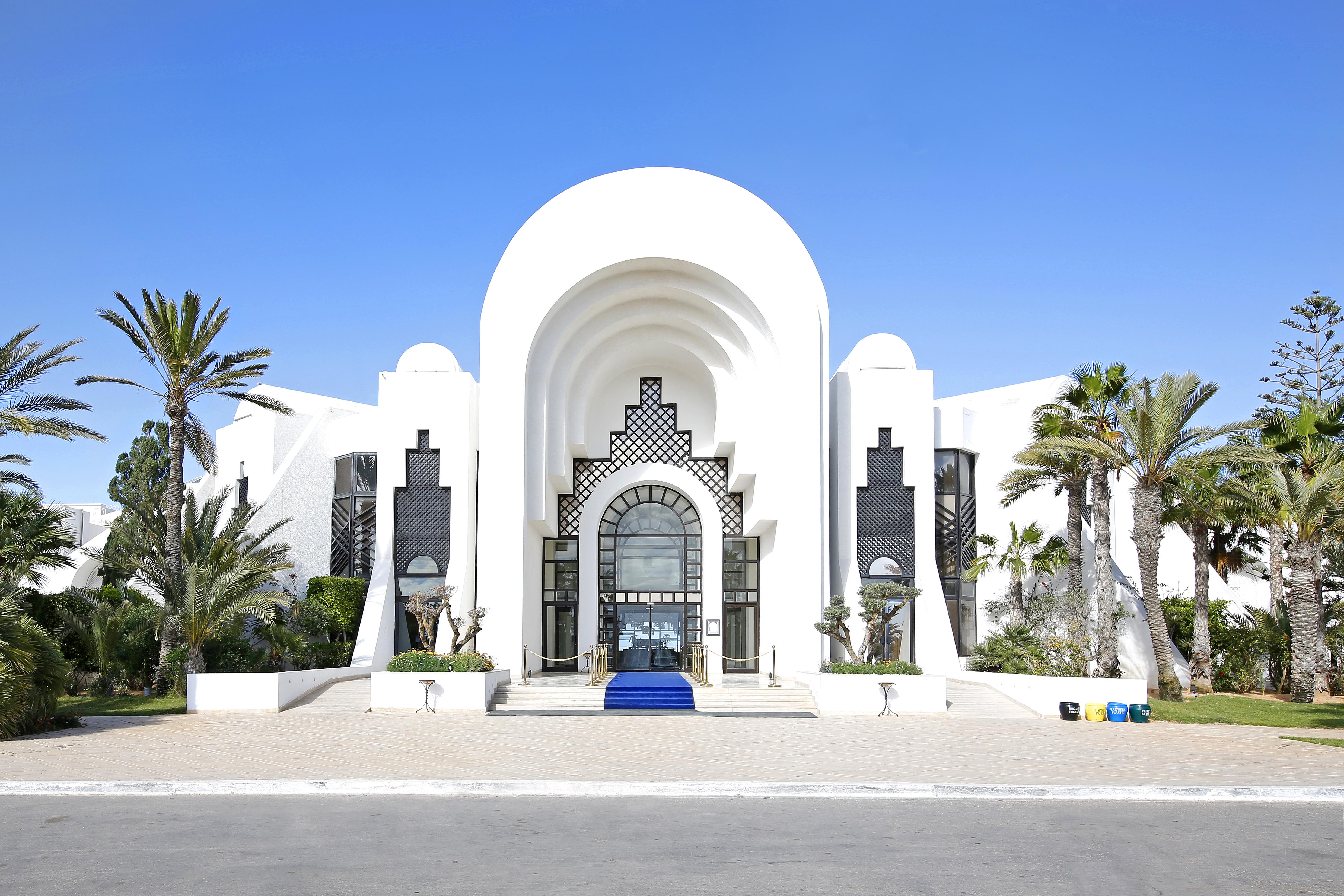 Radisson Blu Palace Resort & Thalasso, Djerba Mezraia Dış mekan fotoğraf The main entrance of the hotel